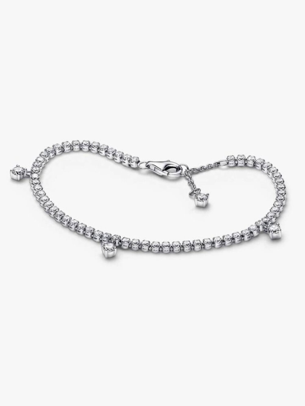 Pandora Sparkling Drops Tennis Bracelet
